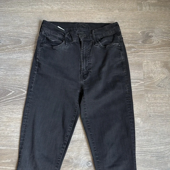 Mother The Stunner Zip Ankle Step Fray in Not Guilty - Picture 5 of 13